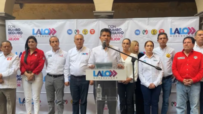 Autoridades detienen a dos presuntos responsables por ataque directo a Eduardo Rivera Pérez, candidato de la oposición a la candidatura de Puebla.