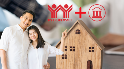 “Cuenta Infonavit + Crédito Bancario” es para aquellos que tienen ahorro en su subcuenta de vivienda y desean adquirir una casa mediante un cofinanciamiento con una entidad financiera.