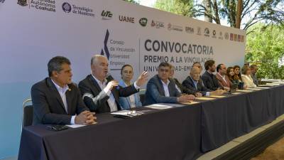 La vigésima edición del Premio de Vinculación fue presentada ayer por el Consejo de Vinculación Universidad-Empresa Coahuila Sureste.