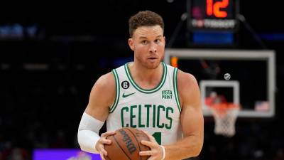 La última temporada que jugó Blake fue la 2022-2023 con los Celtics de Boston, donde jugó un total de 41 partidos de liga y uno de playoffs.