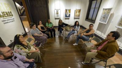 Conversan sobre el arte y el significado alrededor de la obra de Daniela Elidett y Rafael Ortega en Casa Purcell