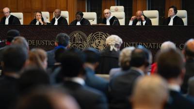 Es la tercera vez que la Corte Internacional de Justicia realiza audiencias sobre el conflicto en Gaza desde que Sudáfrica presentó un procedimiento ante el tribunal con sede en La Haya acusando a Israel de genocidio.