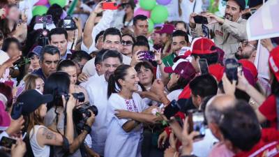 La candidata presidencial encabezó un mitin en el estado de Baja California Sur | Foto: Especial