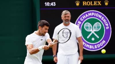 Novak Djokovic y Goran Ivanisevic tenían una relación coach-jugador desde el año 2018.