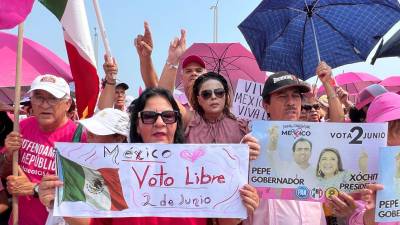 El dirigente del partido criticó la movilización que se realizó en la Ciudad de México | Foto: Cuartoscuro