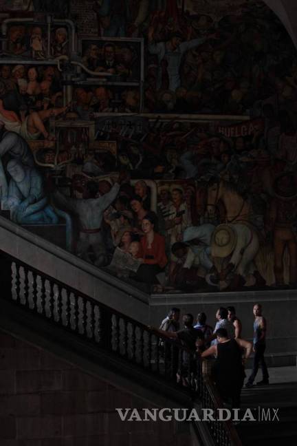 $!Mural de Diego Rivera en Ciudad de México recupera brillo con su restauración