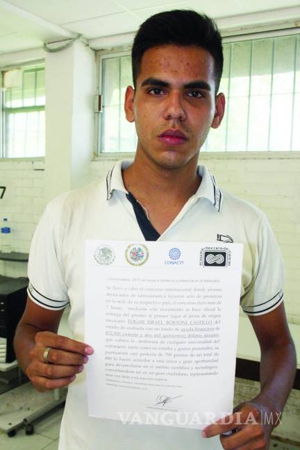 $!Estudiante genio de Frontera gana beca de la OEA
