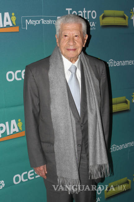 $!A sus 92 años, Ignacio López Tarso goza de exclusividad vitalicia en Televisa