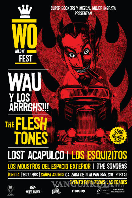 $!Wild O’ Fest llega a la CDMX con lo mejor del surf, garaje y rock