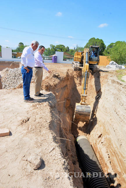 $!Invertirán 21.8 mdp en reposición de drenaje en Piedras Negras