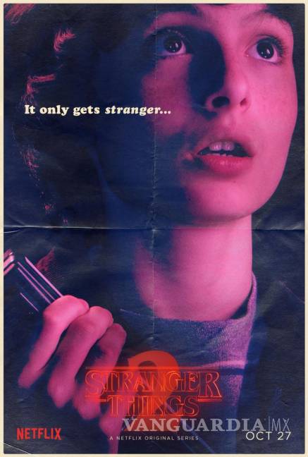 $!Vean estos nuevos posters de la segunda temporada de “Stranger Things”