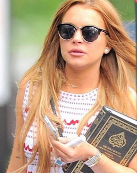 $!Lindsay Lohan se convierte al Islam