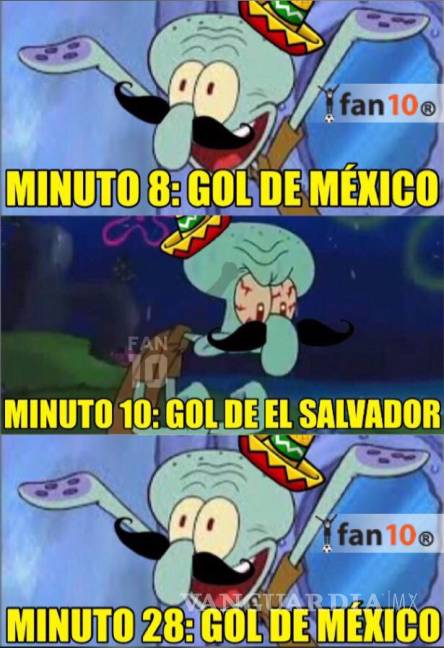 $!Los memes del México contra El Salvador
