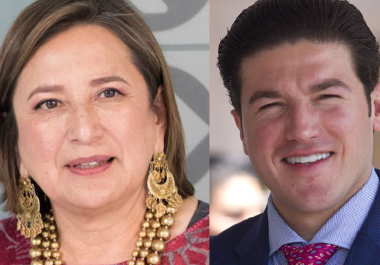 A través de sus redes sociales, el gobernador de Nuevo León, denostó a la candidata de la alianza Fuerza y Corazón por México, Xóchitl Gálvez, calificándola de dar “vergüenza” y ser “una corriente”