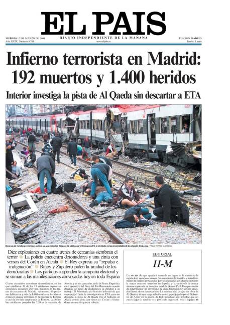 $!De la estación de Atocha a Niza; los atentados terroristas en Europa que conmocionaron al mundo