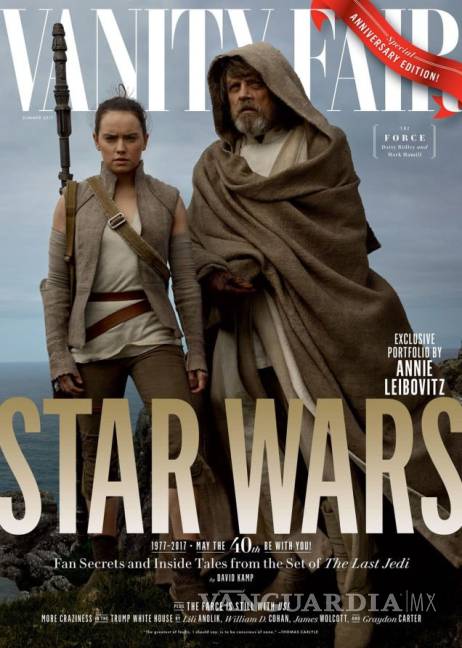 $!Vanity Fair celebra a Star Wars con portadas del Episodio VIII