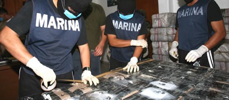 $!La Marina enfrenta al crimen en 177 ocasiones en 10 años