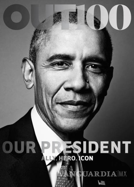 $!Obama, primer presidente de EU en portada de revista gay