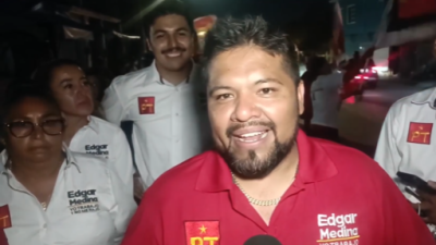 Edgar Medina Rabadán, candidato de Partido del Trabajo a la alcaldía de Emiliano Zapata, Morelos, denunció un ataque armado en su domicilio.