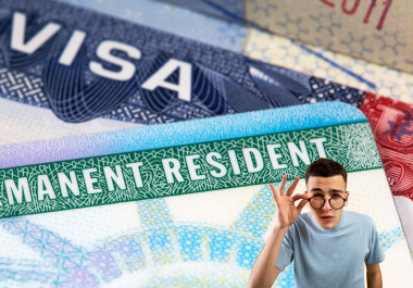 La tarjeta de residencia permanente de Estados Unidos, conocida popularmente como Green Card