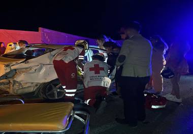 El automóvil en el que viajaba Joselín chocó contra otro vehículo en el bulevar Emilio Arizpe de la Maza, marcando el fin de una celebración que se tornó en tragedia.