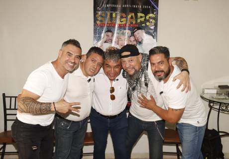 Ricardo Valdez, Francisco Ramírez, Rafael Hernández, José Luis Zamora y Pepe Anaya son los ‘sugars’ en esta comedia para adultos.