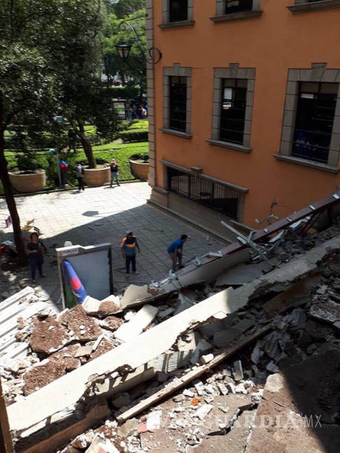 $!Fotos del desastre que dejó el sismo en la Ciudad de México