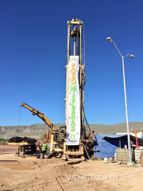 $!Arranca perforación de pozo en zona industrial Mieleras de Torreón