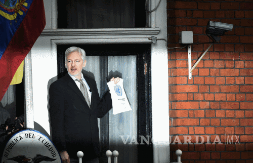 $!Julian Assange, cinco años refugiado en la embajada de Ecuador en Londres