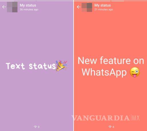$!WhatsApp lanza nuevos estados, ahora con colores de fondo