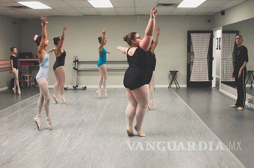 $!Bailarina de ballet talla 'plus' rompe estereotipos y causa sensación