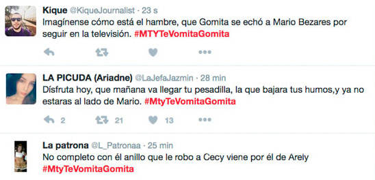 $!Gomita 'invade' Multimedios... y Monterrey la 'vomita'