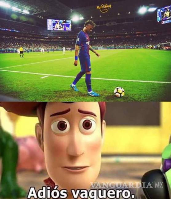 $!Los memes de la salida de Neymar al PSG