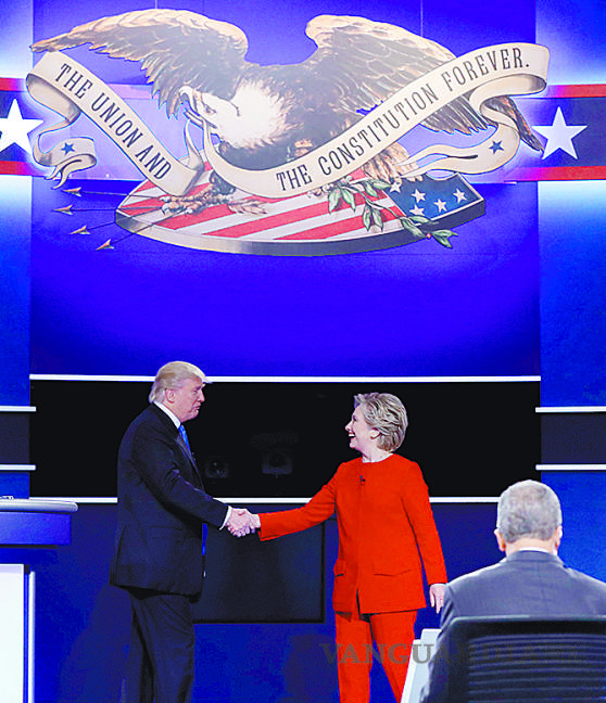 $!Coinciden en que no hay ganador en el debate entre Clinton y Trump, analistas coahuilenses