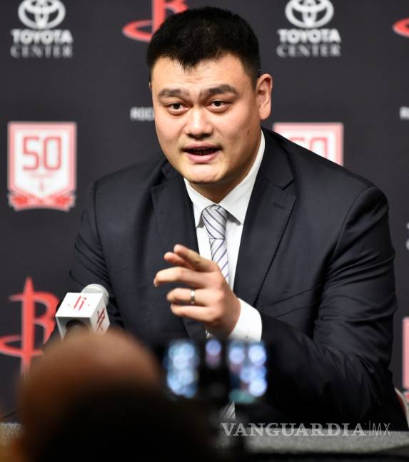 $!Yao Ming, nuevo presidente de la federación nacional de baloncesto de China