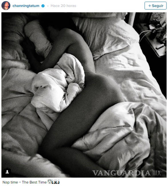 $!Channing Tatum comparte foto de su esposa desnuda