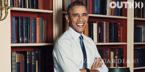 $!Obama, primer presidente de EU en portada de revista gay