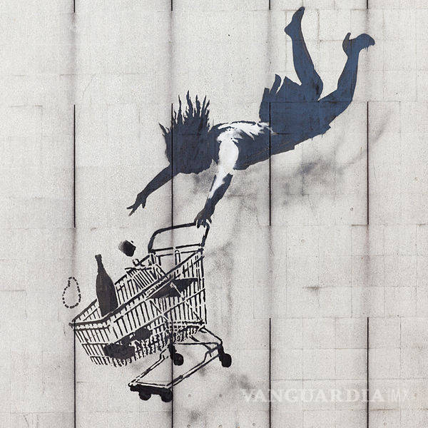 $!Inauguran en Roma la más grande muestra dedicada al grafitero Banksy