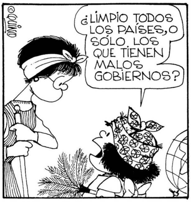 $!Mafalda y su fobia a la sopa cumplen 52 años