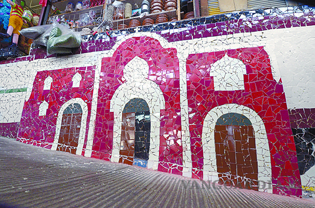 $!Mural ‘revive’ el Mercado Juárez de Saltillo