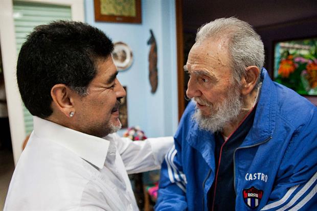 $!Maradona llega a Cuba para despedir a Fidel Castro