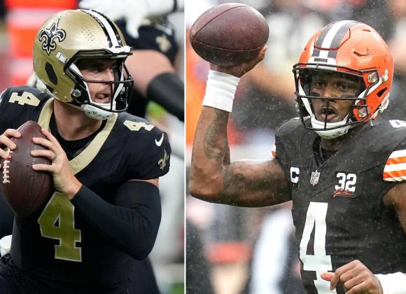 Saints and Browns are the favorites in the betting for this Monday Night Football.