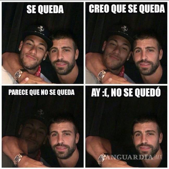 $!Los memes de la salida de Neymar al PSG