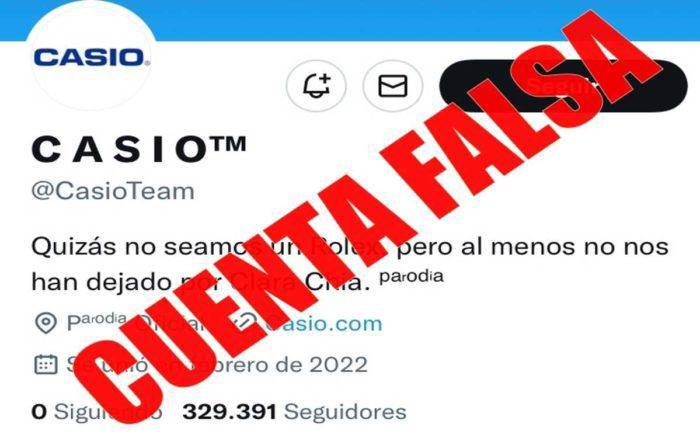 $!Casio denuncia cuentas fake tras canción de Shakira contra Piqué