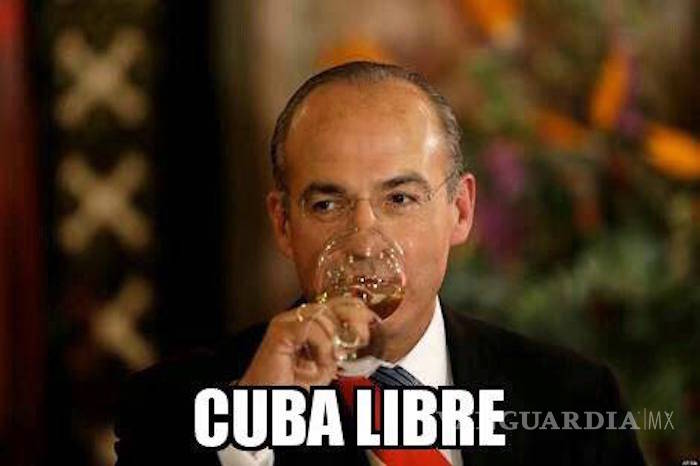 $!A Felipe Calderón le niegan entrada a Cuba y los memes lo reciben