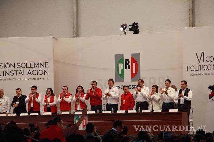$!Humberto Moreira, Videgaray, Murat, Osorio, Víctor Flores… al Consejo Nacional del PRI de Peña