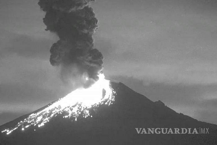 $!Popocatépetl muestra su furia (Galería)