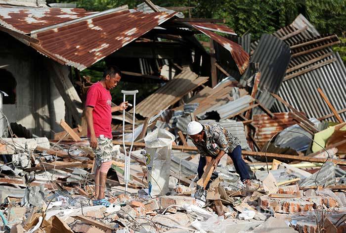 $!Indonesia reporta más de 45 mil desplazados por sismo