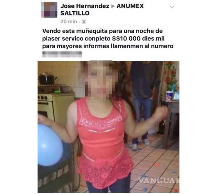 $!Aseguran en Saltillo a padres de niña ofrecida en redes sociales