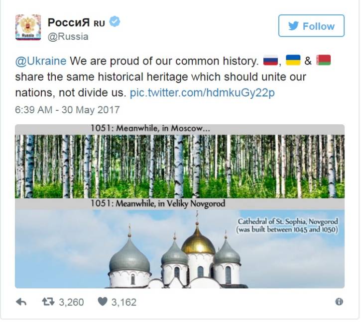 $!Se confrontan Ucrania y Rusia; en Twitter